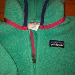 Patagonia hoodie 6m-12m